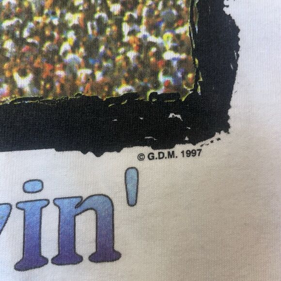 Vintage 1998 Grateful Dead L Forever Playing Tie Dye Short Sleeve Shirt - Picture 6 of 6